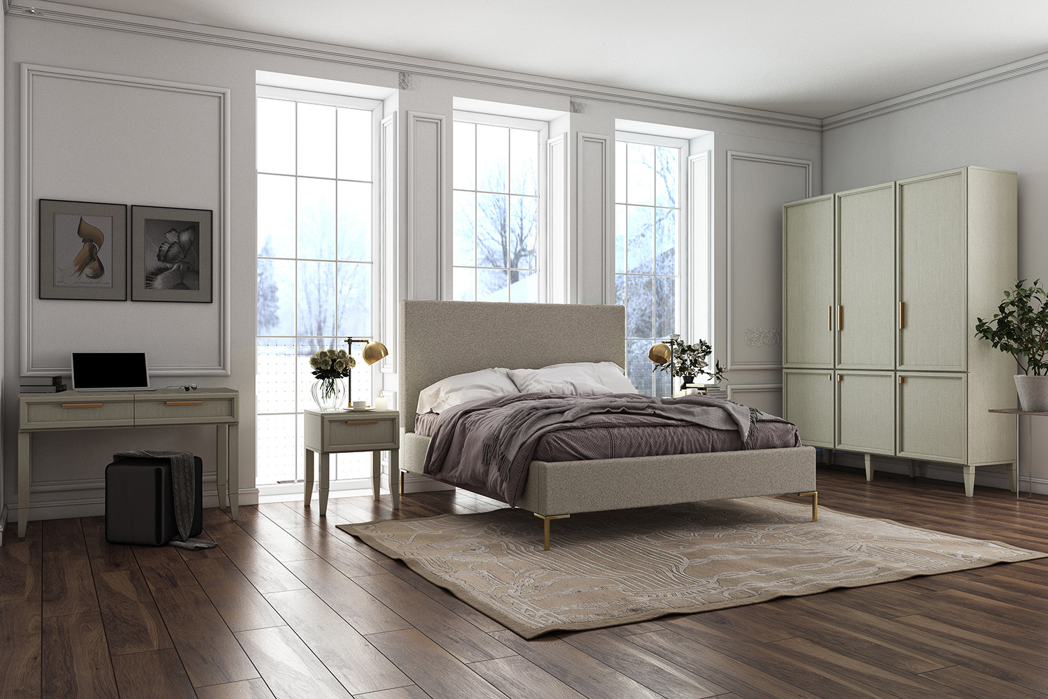 Двуспальные кровати - изображение №5 "Кровать мягкая Чарли 180 х 200"  на www.Angstrem-mebel.ru