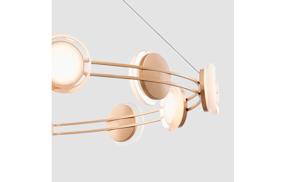 Люстры - изображение №4 "Подвесная люстра Yo-yo D1000*H175/1800 12*LED*4W"  на www.Angstrem-mebel.ru