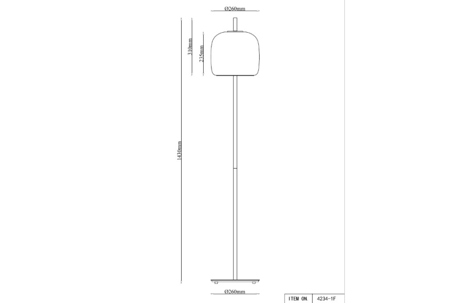 Торшеры - изображение №6 "Торшер Reflex D260*H1430 LED*21W"  на www.Angstrem-mebel.ru