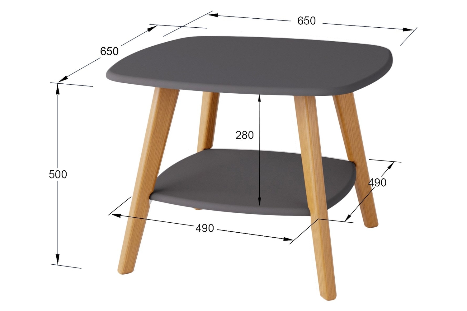 Журнальные столы - изображение №4 "Стол журнальный  Хадос"  на www.Angstrem-mebel.ru