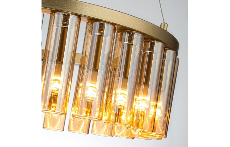 Люстры - изображение №8 "Подвесная люстра Slang (золото) D490*H160/1360 25*G9LED*2W"  на www.Angstrem-mebel.ru