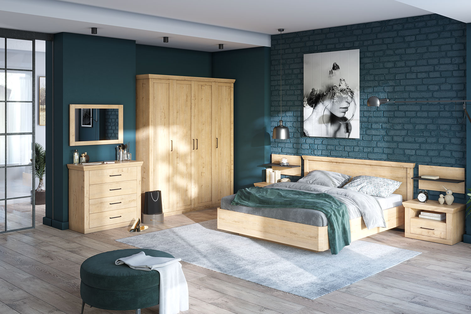 Двуспальные кровати - изображение №8 "Кровать Магнум 160 х 200 см, с подъемным механизмом"  на www.Angstrem-mebel.ru