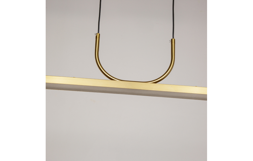 Люстры - изображение №7 "Подвесная люстра Raya (золото) L900*W45*H150/1650 LED*36W"  на www.Angstrem-mebel.ru