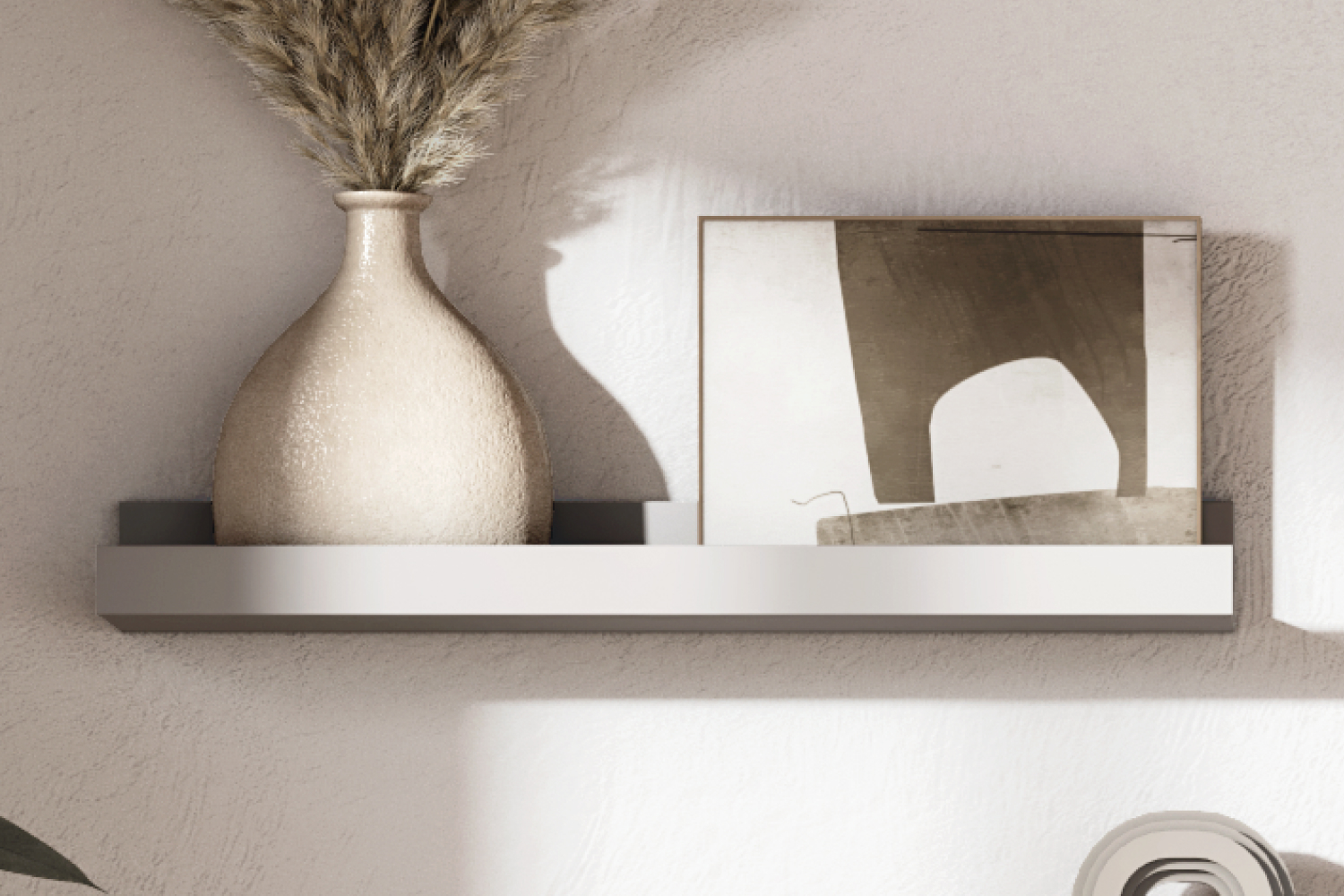 Полки - изображение №6 "Полка Онега настенная серая"  на www.Angstrem-mebel.ru