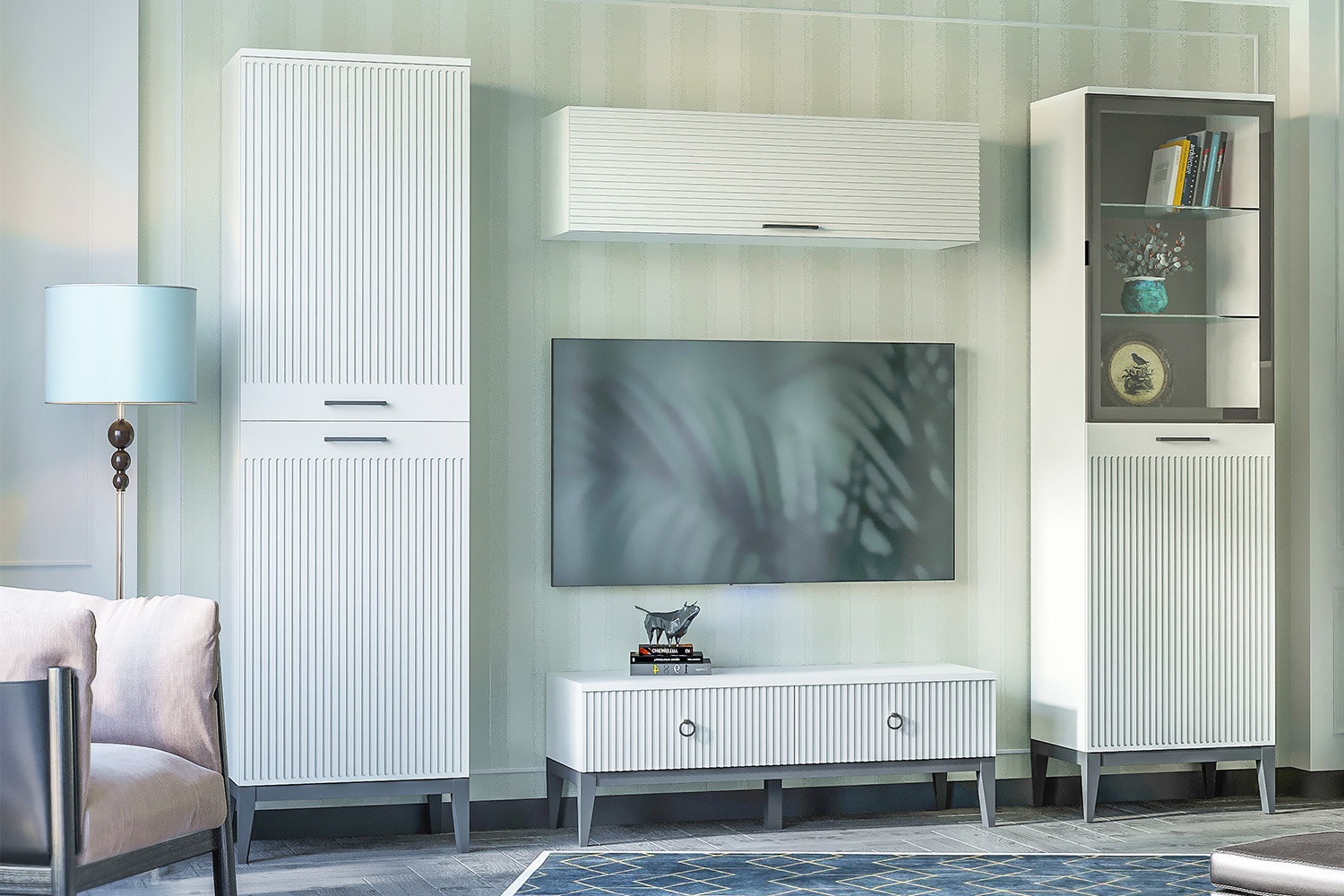 Шкафы-пеналы - изображение №3 "Шкаф Хилтон"  на www.Angstrem-mebel.ru