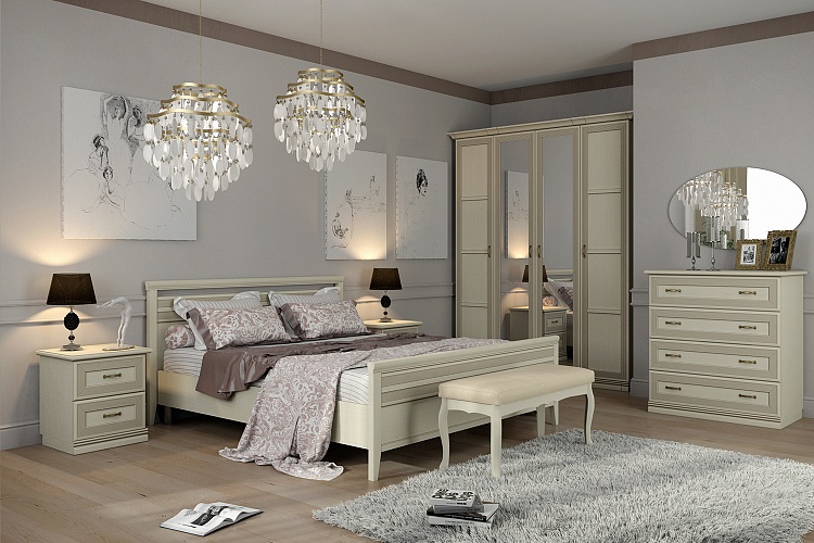 Шкафы платяные - изображение №4 "Шкаф Адажио с полкой и штангой для одежды"  на www.Angstrem-mebel.ru