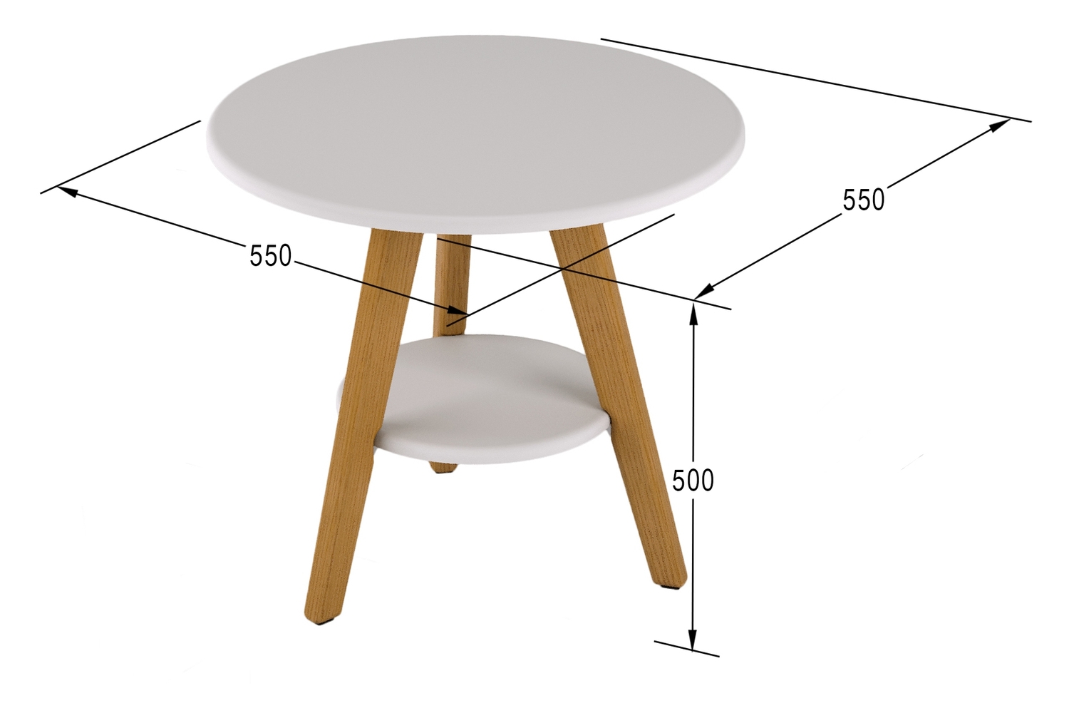 Журнальные столы - изображение №6 "Стол журнальный  Хьюг"  на www.Angstrem-mebel.ru