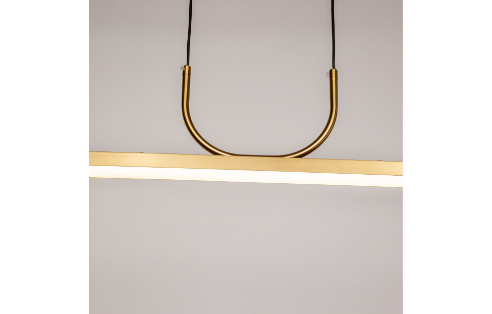 Люстры - изображение №6 "Подвесная люстра Raya (золото) L900*W45*H150/1650 LED*36W"  на www.Angstrem-mebel.ru