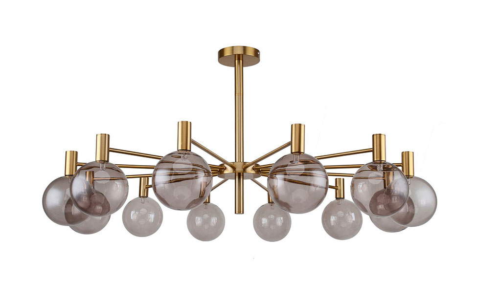 Люстры - изображение №3 "Потолочная люстра Eternity 2765-12P"  на www.Angstrem-mebel.ru