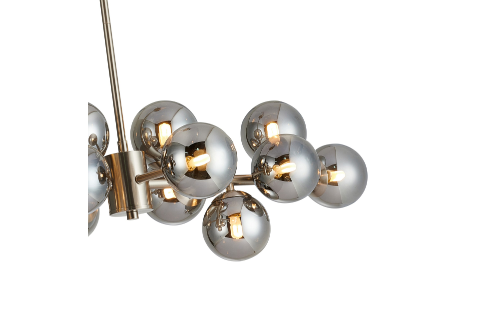 Люстры - изображение №7 "Подвесная люстра Varietas (никель) L860*W430*H370/550 14*G9*28W"  на www.Angstrem-mebel.ru
