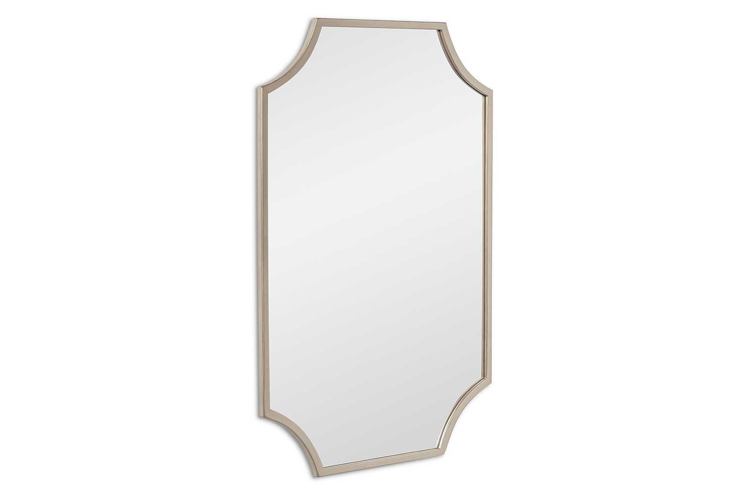 Зеркала - изображение №3 "Зеркало Lyra Silver в раме Svart"  на www.Angstrem-mebel.ru