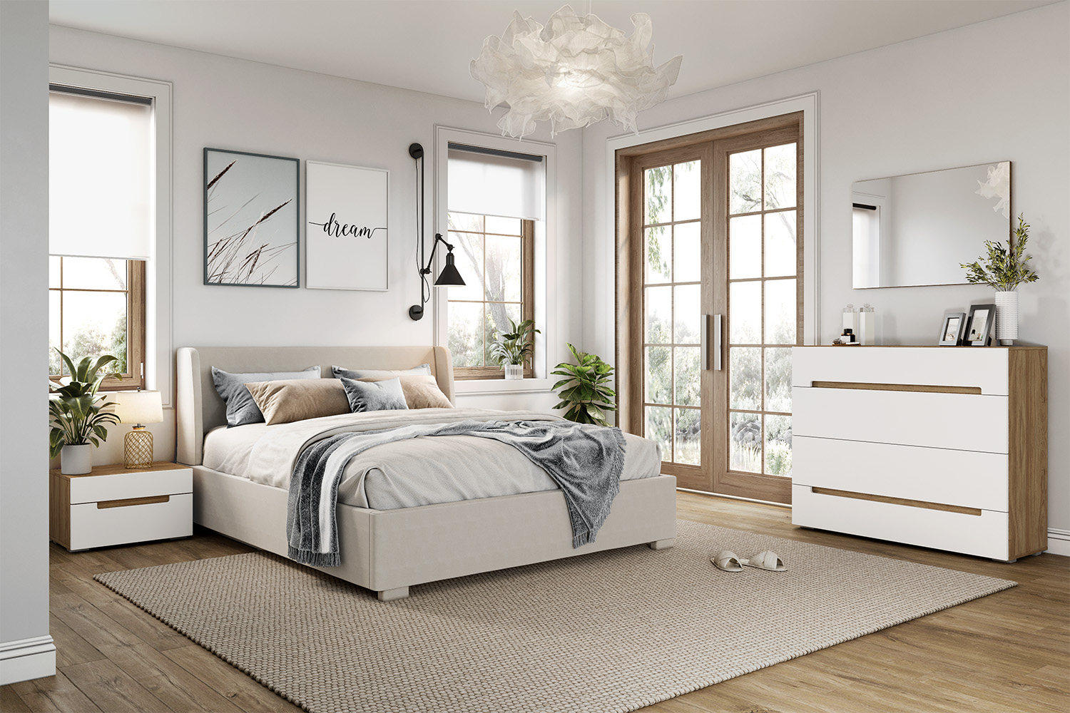 Двуспальные кровати - изображение №7 "Кровать Аура"  на www.Angstrem-mebel.ru