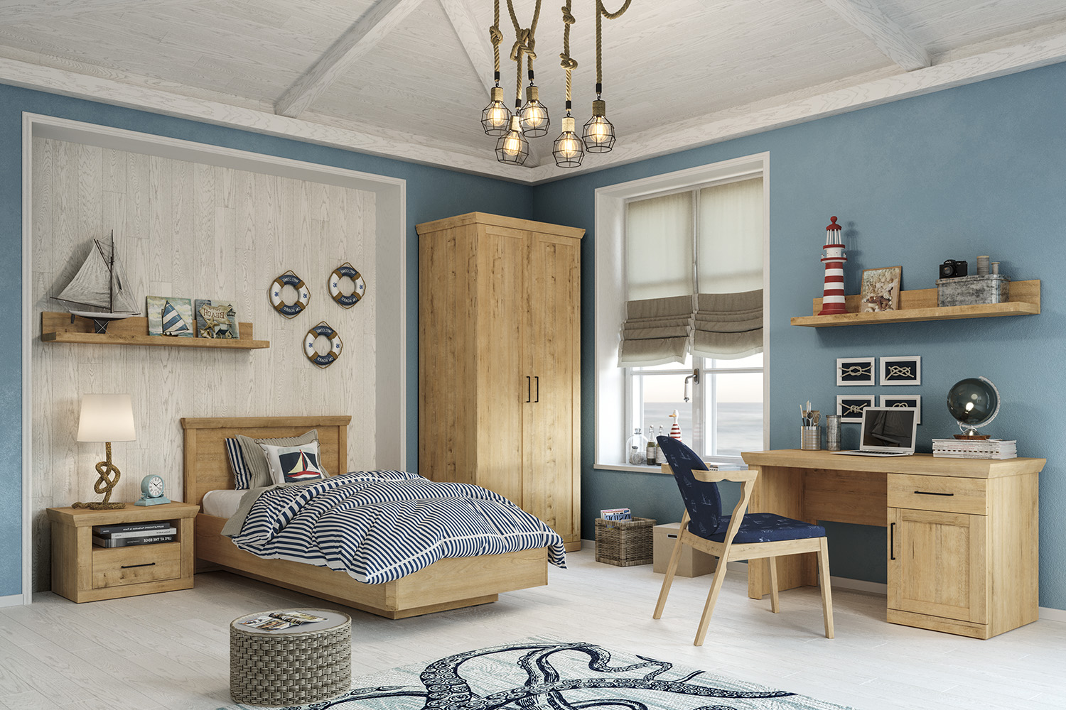 Распашные шкафы - изображение №5 "Шкаф Магнум с полками (2 комплекта)"  на www.Angstrem-mebel.ru