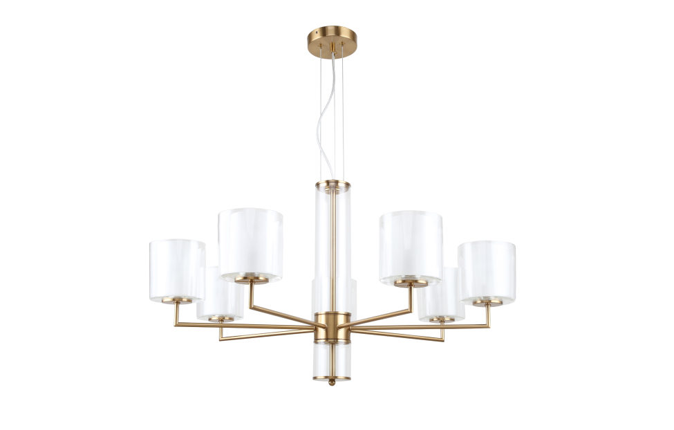 Люстры - изображение №6 "Подвесная люстра Proper (латунь) D790*H550/1000 7*E14*40W"  на www.Angstrem-mebel.ru